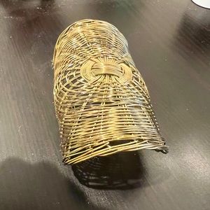 Gold cuff bracelet